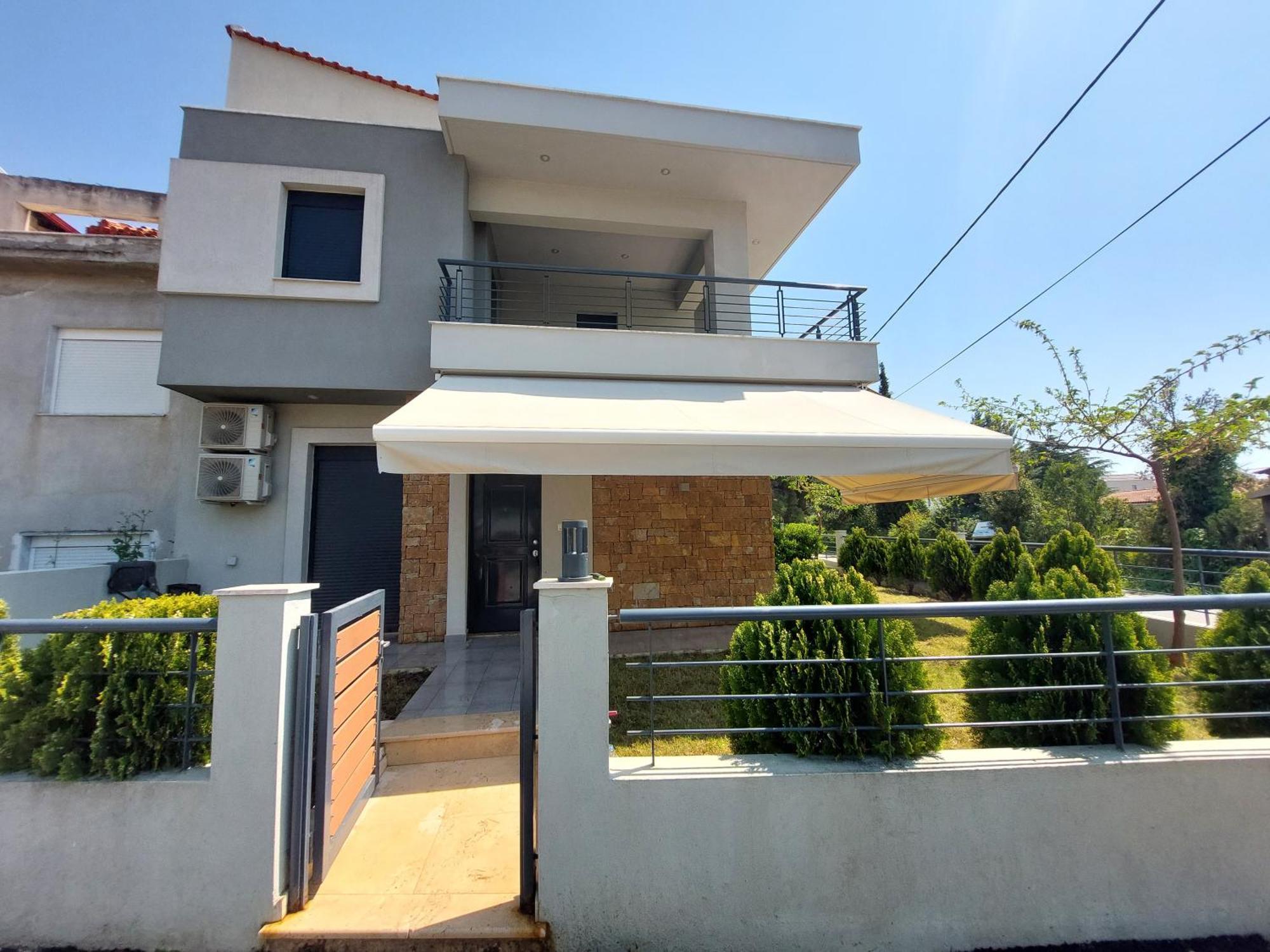 Nikiti Modern Villa Buitenkant foto