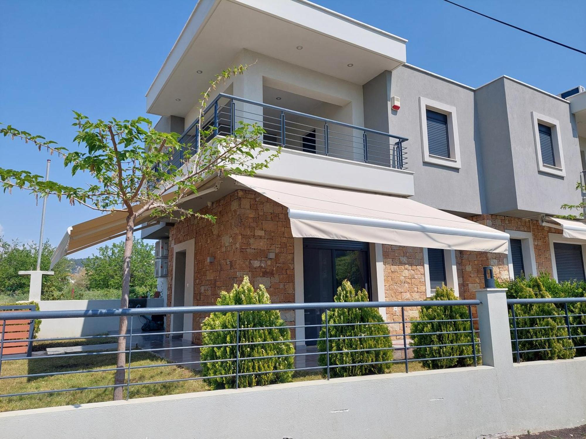 Nikiti Modern Villa Buitenkant foto